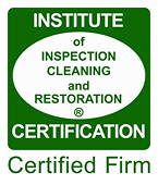 Institute of Inspection Cleaning and Restoration Certification badge