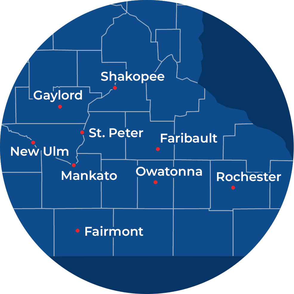 Vanderberg service area map